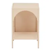 MESA LATERAL 35 CM X 35 CM DA LAPA - AREIA - Foto 1