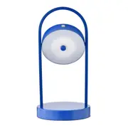 LUMINÁRIA DE MESA LED RECARREGÁVEL SOLARE - AZUL COBALTO - Foto 1