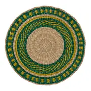 LUGAR AMERICANO 35 CM BOLGATANGA - RELVA/MULTICOR - Foto 1