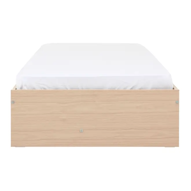 CAMA SOLTEIRO 2 GAVETAS 88 CM YOUNG - NATURAL WASHED/FLANDRES - Foto 5