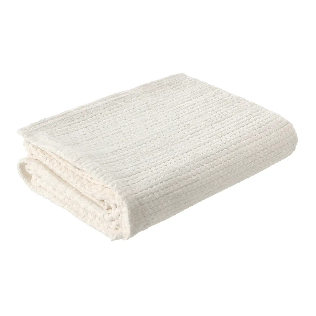 MANTA PARA SOFÁ 1,40 M X 1,60 M BLANC - OFF WHITE - Foto 3