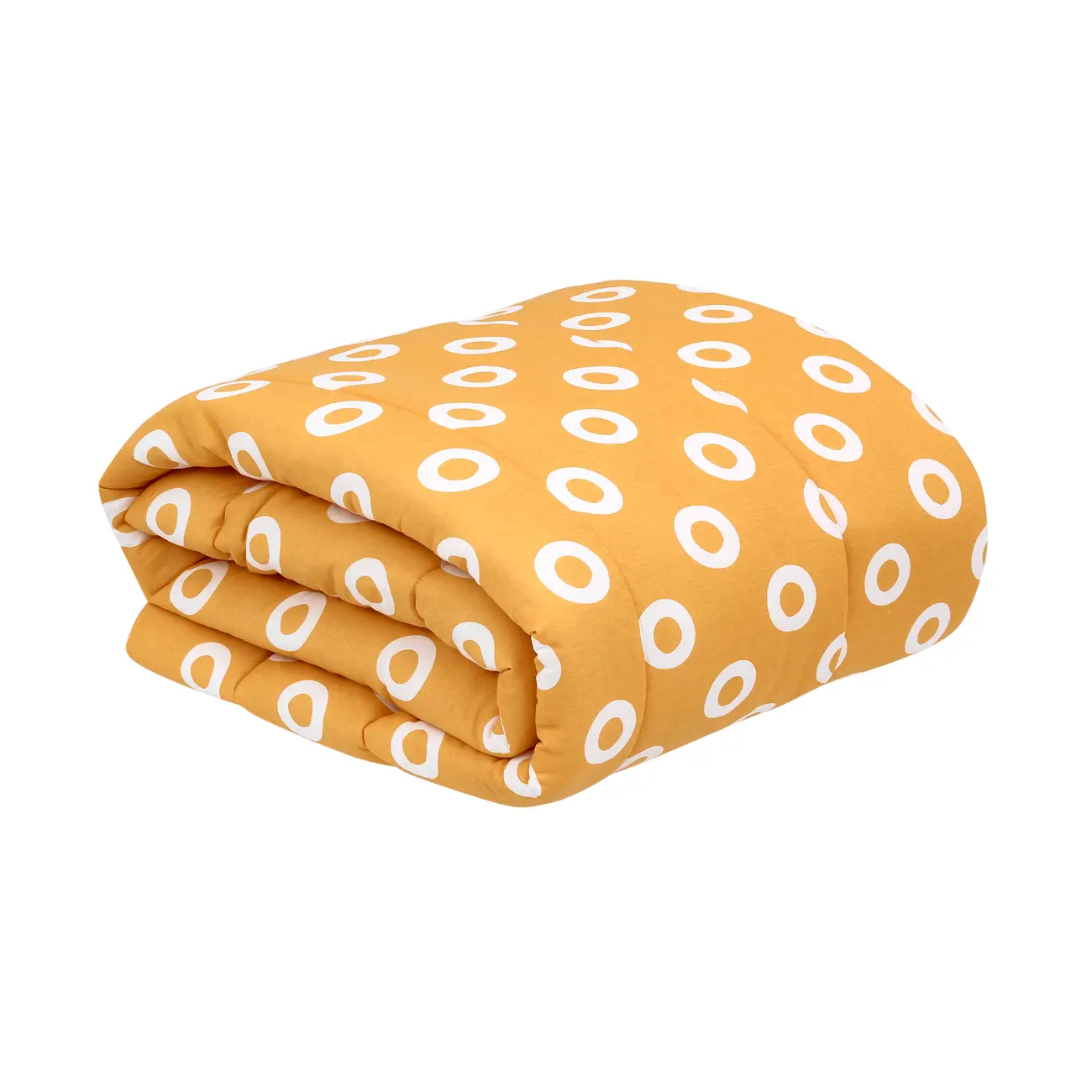 EDREDOM JÚNIOR INFANTIL 1,60 M X 1,90 M VOA PASSARIM - AMARELO HANBAR/MULTICOR - Foto 2
