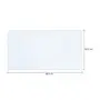 KIT COM 5 PRATELEIRAS PARA ESTANTE 4 MM X 60 CM X 30 CM THE GRID - INCOLOR - Foto 4