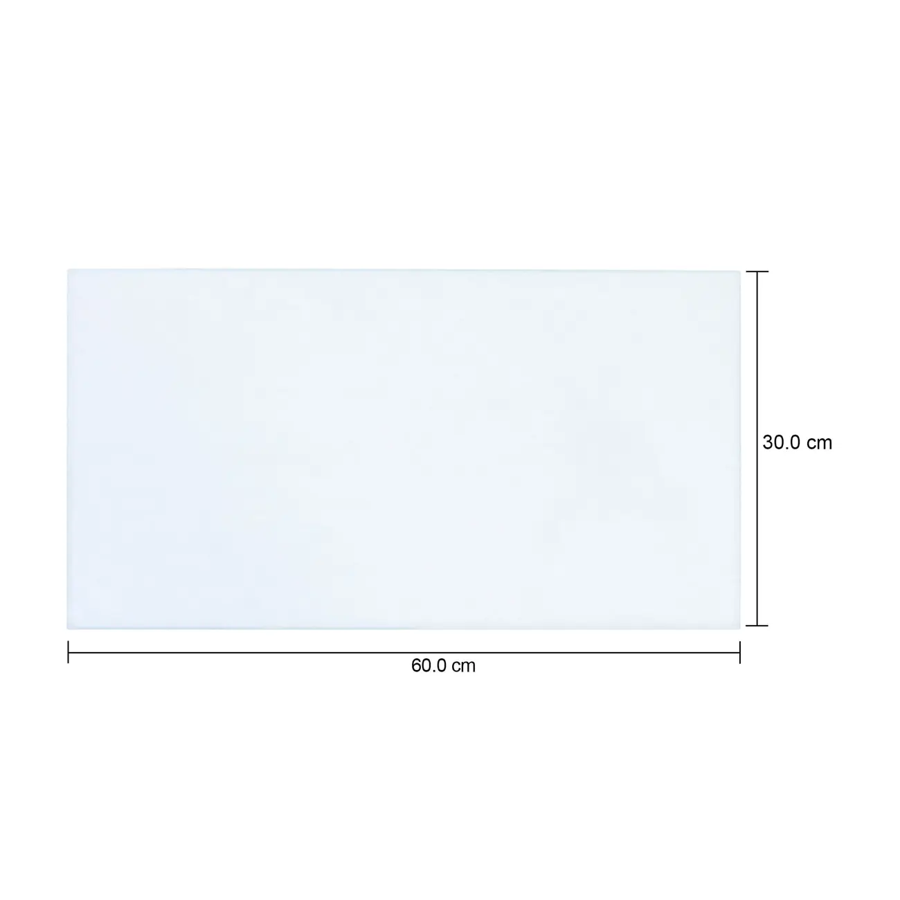 KIT COM 5 PRATELEIRAS PARA ESTANTE 4 MM X 60 CM X 30 CM THE GRID - INCOLOR - Foto 4