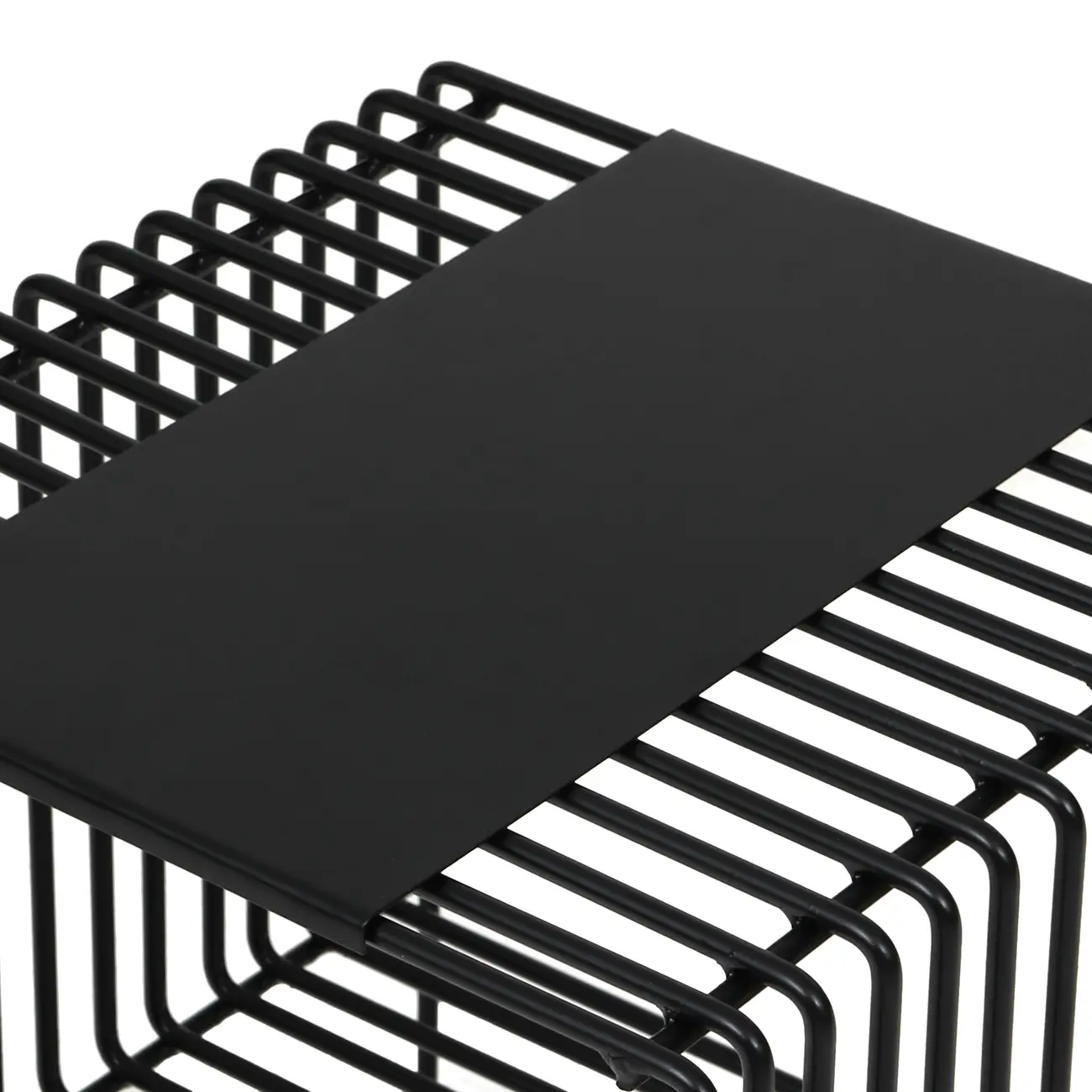 MESA LATERAL 40 CM X 42 CM TELMA - PRETO - Foto 8