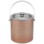 BALDE PARA GELO COM ALÇA NORSEMAN - COBRE/INOX - Foto 2