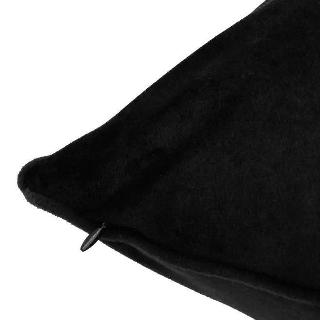 ALMOFADA 50 CM X 50 CM TUDO OU TUDO NÃO HÁ SOL A SÓS - PRETO/BRANCO - Foto 5