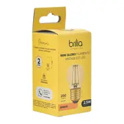 LÂMPADA LED FILAMENTO G45 E27 2,5W 127/220V BRILIA - HANBAR - Foto 4