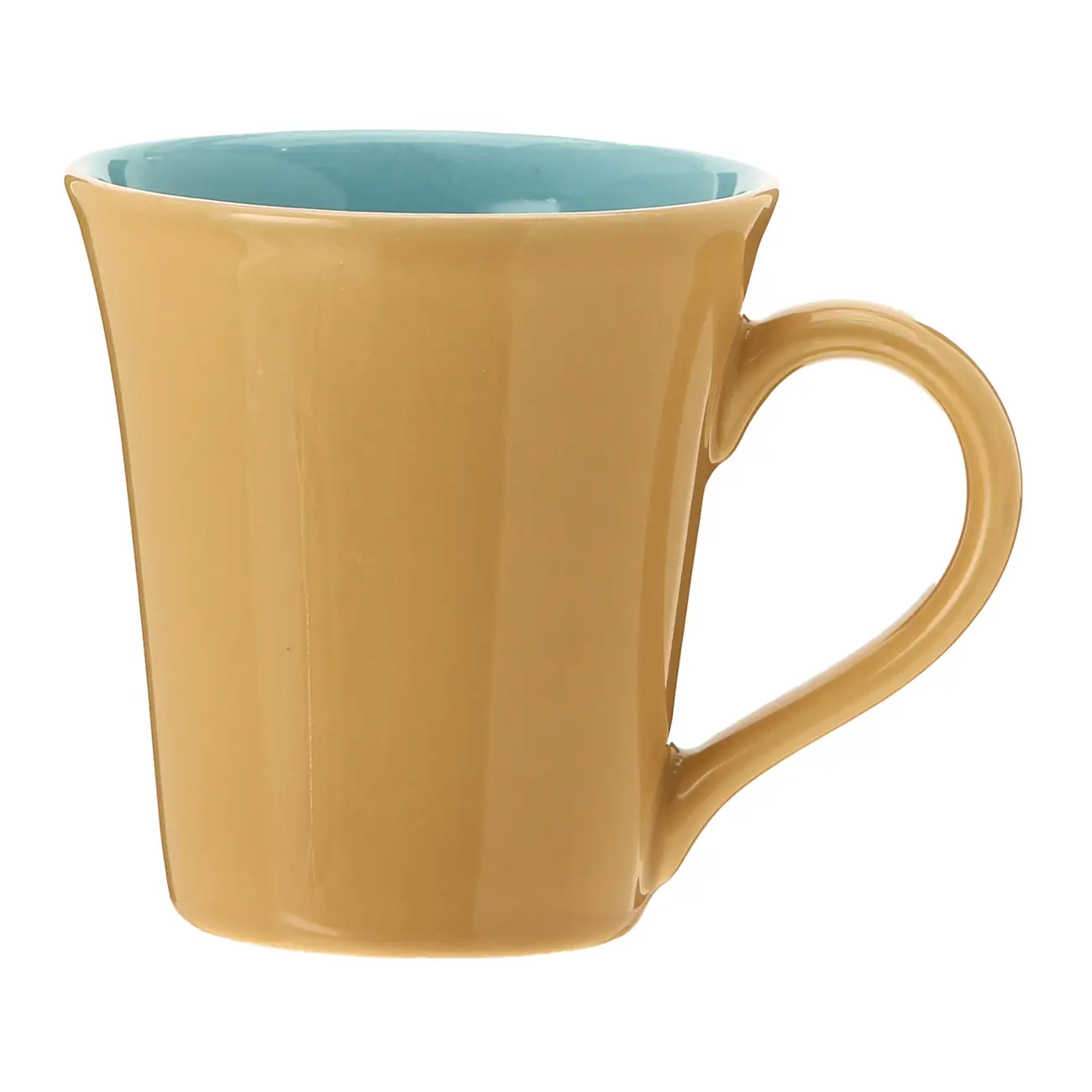 CANECA 330 ML DEGUSTO - BEGE/AZUL CLARO - Foto 1