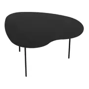 MESA LATERAL 70 CM X 65 CM PINGO - PRETO - Foto 5