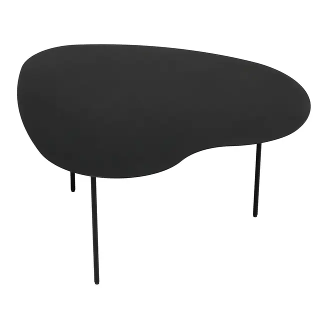 MESA LATERAL 70 CM X 65 CM PINGO - PRETO - Foto 5