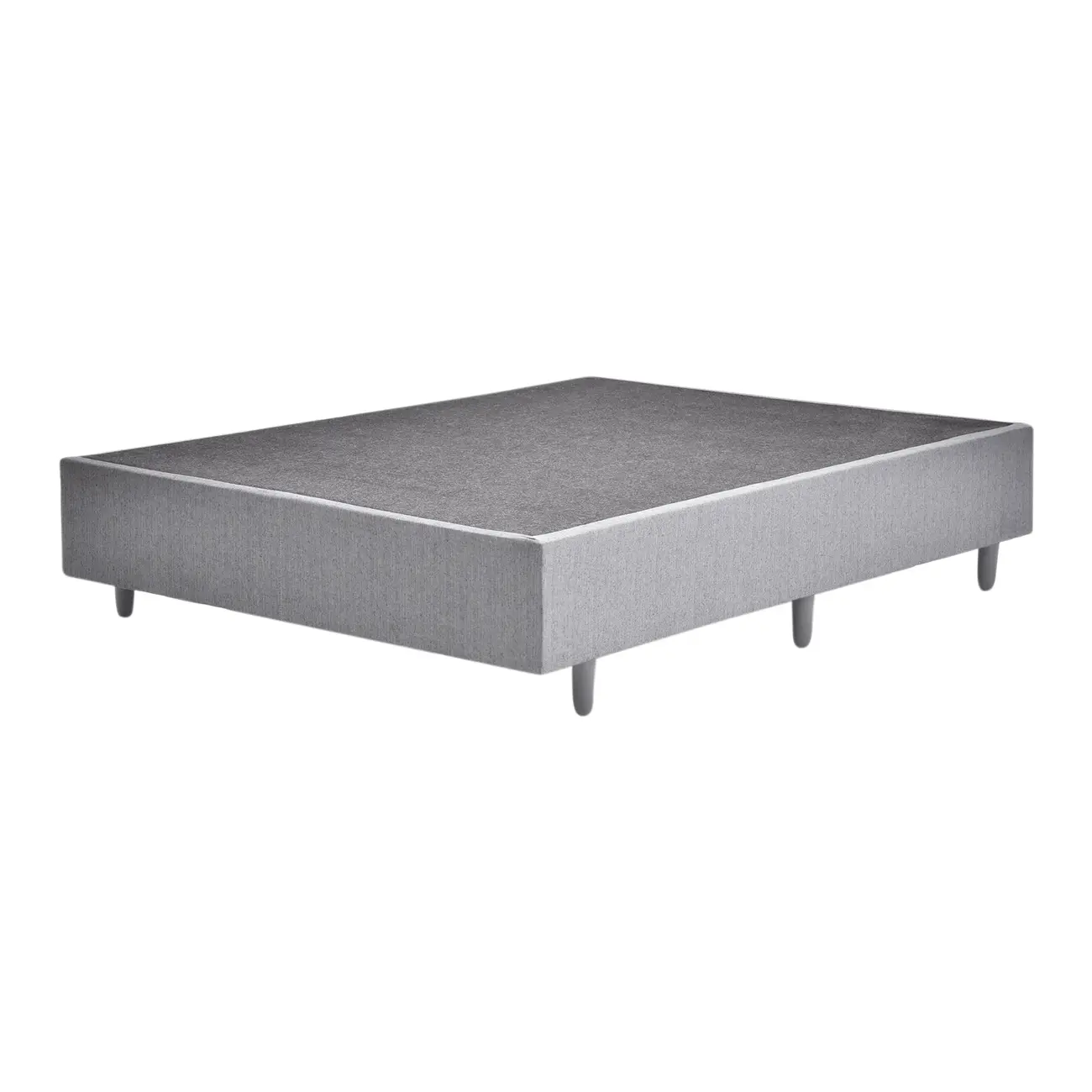 BASE PARA CAMA BOX DE CASAL 1,38 M X 1,88 M NEST - CINZA - Foto 1