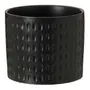 CACHEPÔ 15 CM NYORI - PRETO FOSCO - Foto 1
