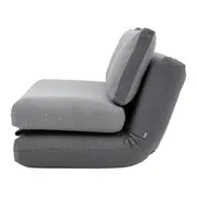 SOFÁ-CAMA 2 LUGARES LANCE DUPLO - KONKRET/ESTANHO - Foto 4