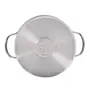 CAÇAROLA INDUÇÃO 20 CM UNA - INOX/INCOLOR - Foto 4
