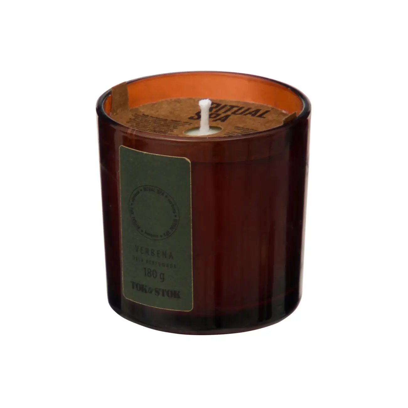 VELA PERFUMADA POTE VERBENA RITUAL SPA - HANBAR/ENGLISH GREEN - Foto 4