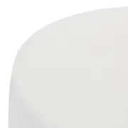 TOALHA DE MESA REDONDA 1,78 M HOSTESS - BRANCO - Foto 6