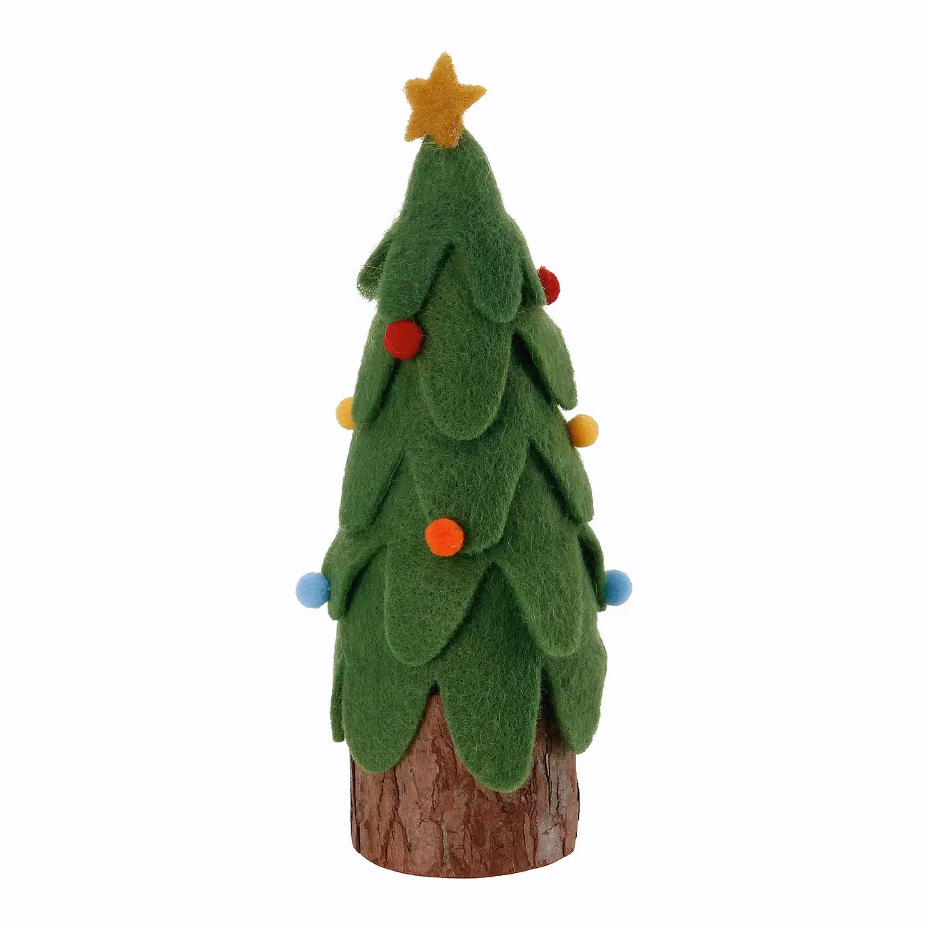 ADORNO MESA ÁRVORE 18 CM SANTA ROCKS - MUSGO/MULTICOR - Foto 1