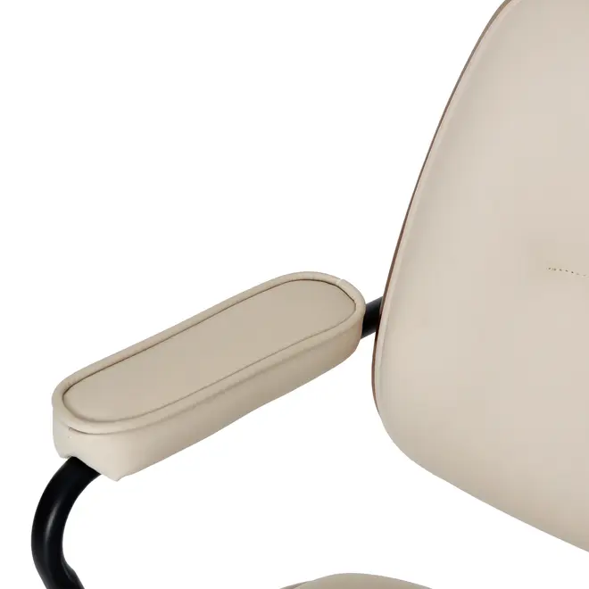 CADEIRA HOME OFFICE PINCHO - PRETO/CAMELO - Foto 8