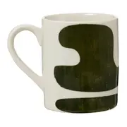 CANECA 330 ML BLOBING ISLAND - BRANCO/MUSGO - Foto 4