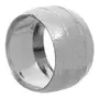 ARGOLA PARA GUARDANAPO CONJUNTO COM 4 PEÇAS ELLO - PRATA - Foto 3
