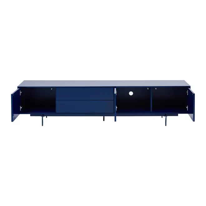 RACK 3 PORTAS/2 GAVETAS 2,08 M X 45 CM MONOLITH - LAZULITE - Foto 7