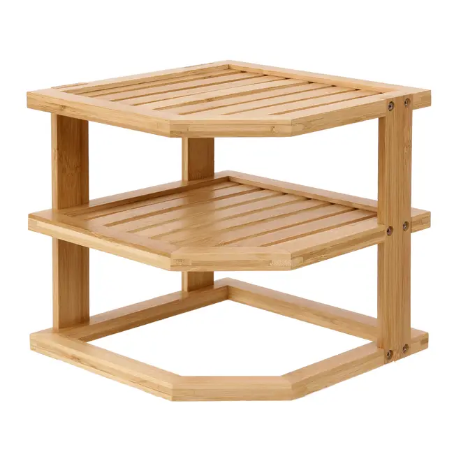 ORGANIZADOR DE PRATOS VERTICAL BAMBOO - BAMBU - Foto 1