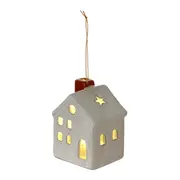 ADORNO CASINHA LED 7 CM VILAREJO NOEL - NATURAL - Foto 2