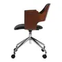 CADEIRA HOME OFFICE SEAGULL - NOZES/PRETO - Foto 3