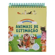 PINTURA MÁGICA: ANIMAIS DE ESTIMAÇÃO LIVRO INFANTIL - MULTICOR - Foto 2