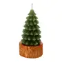 KIT COM 4 VELAS RÉCHAUD ÁRVORE VILAREJO NOEL - CIPRESTE - Foto 3