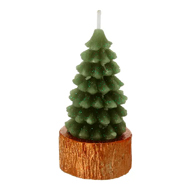 KIT COM 4 VELAS RÉCHAUD ÁRVORE VILAREJO NOEL - CIPRESTE - Foto 3