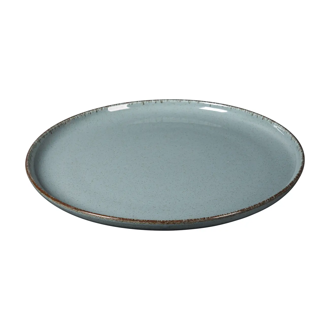 JOGO DE  PRATO RASO C/6 PEÇAS FINEST - BLEU CENDRÉ - Foto 2