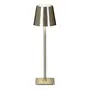 LUMINÁRIA DE MESA LED RECARREGÁVEL KROM - INOX - Foto 7