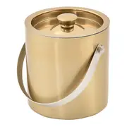 HAWK BALDE PARA GELO COM PEGADOR - OURO/INOX - Foto 1