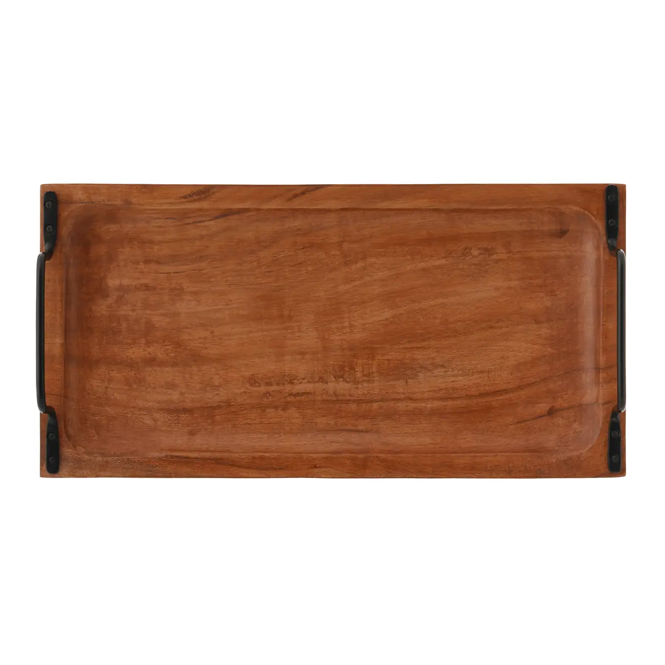 BANDEJA 41 CM X 20 CM ACÁCIA - ACÁCIA/PRETO - Foto 4