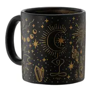 CANECA 300 ML MYSTICAL - PRETO BRILHANTE/OURO - Foto 4