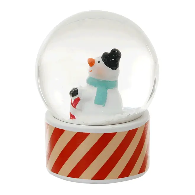 ADORNO GLOBO BONECO DE NEVE 5 CM COLORFUN XMAS - CORES CALEIDOCOLOR/INCOLOR - Foto 4