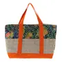 BOLSA DE PRAIA SAUDADE TROPICAL - LARANJA/MULTICOR - Foto 2