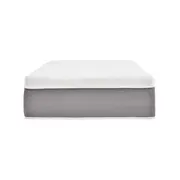 CAMA BOX SOLT 88 C/INF TATOU LÁTEX/MAX - CINZA/BRANCO - Foto 5