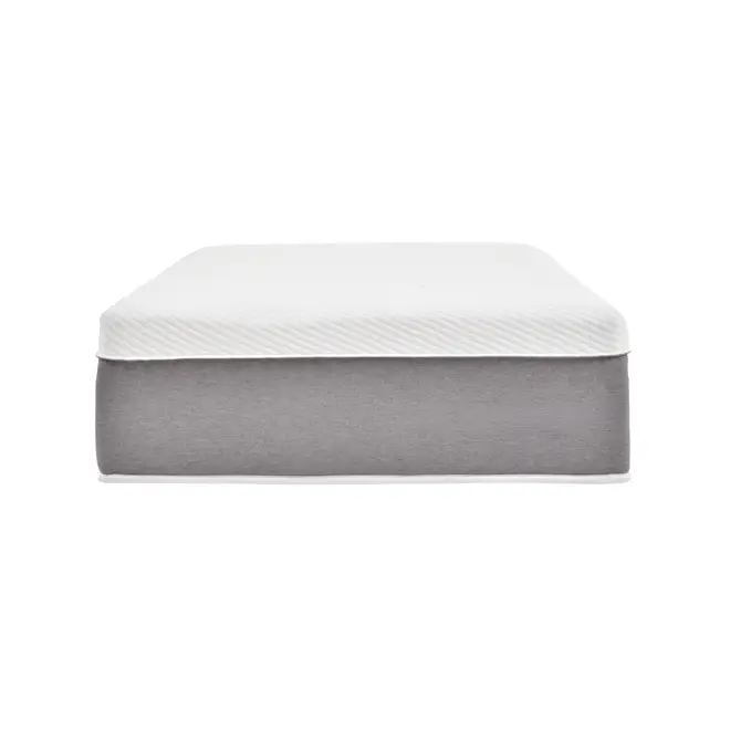 CAMA BOX SOLT 88 C/INF TATOU LÁTEX/MAX - CINZA/BRANCO - Foto 5