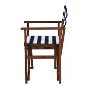 CADEIRA LEME COM ASS/ENCOSTO BLUESTRIPE - TAMARINDO/AZUL - Foto 2
