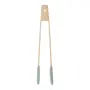 PINÇA MULTIUSO 30 CM SILIBOO - SÁLVIA/BAMBU - Foto 2