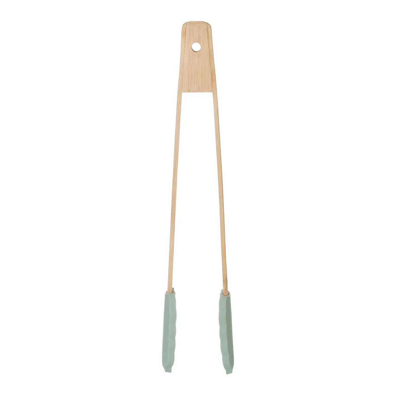 PINÇA MULTIUSO 30 CM SILIBOO - SÁLVIA/BAMBU - Foto 2