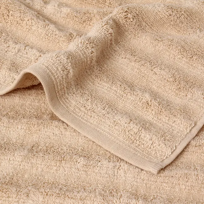 TOALHA BANHO 1,35 M X 70 CM UNDULANT - AREIA - Foto 4