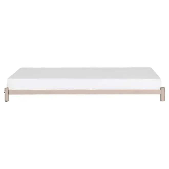 CAMA DE SOLTEIRO INFERIOR 78 CM FLAT - CAMELO - Foto 3