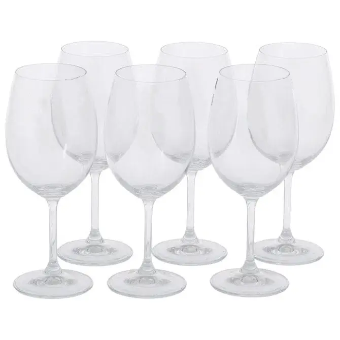 TAÇA VINHO 450 ML COM 6 CRISTALIUM TITAN - INCOLOR - Foto 1