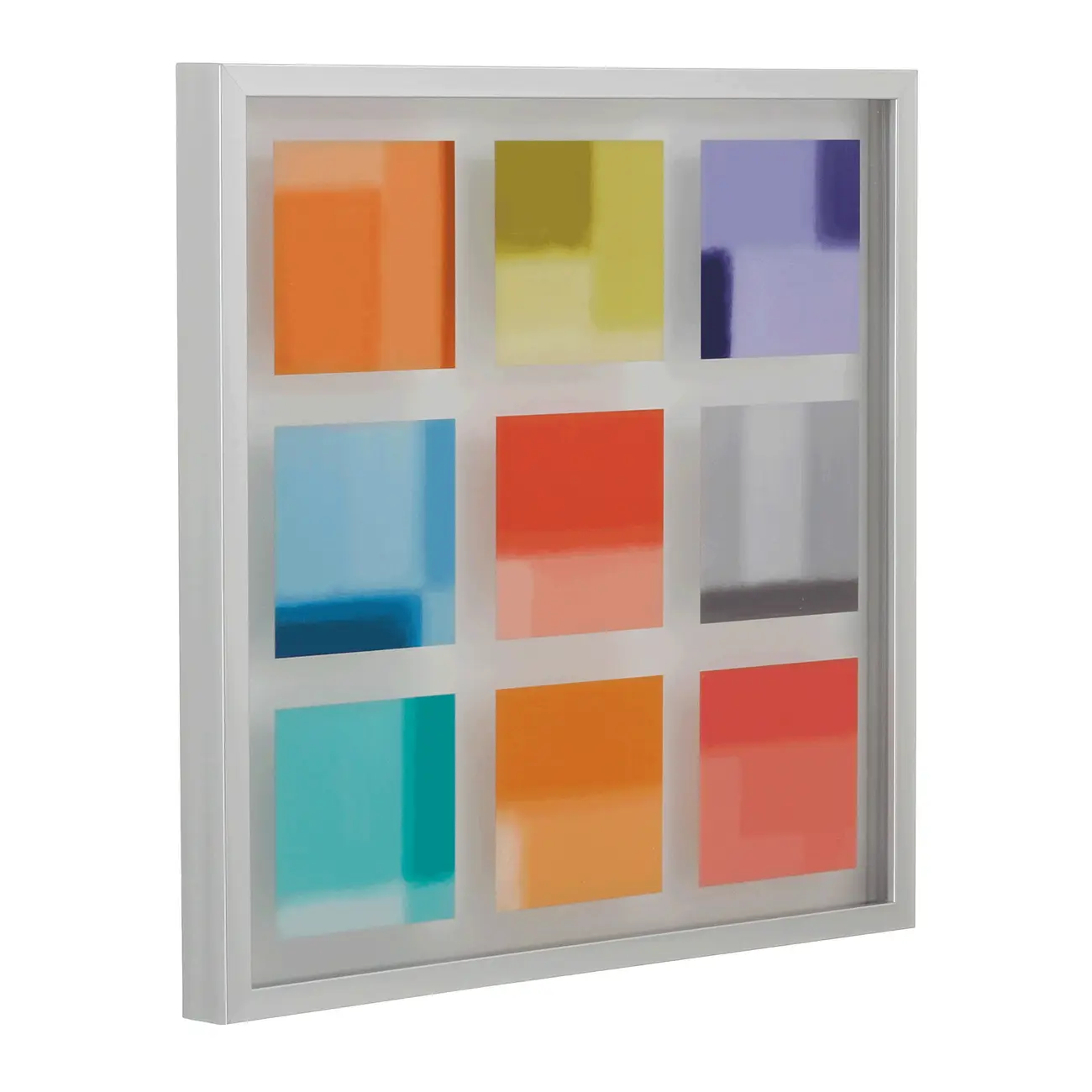 QUADRO 50 CM X 50 CM ACRYLIC SQUARES - FLANDRES/CORES CALEIDOCOLOR - Foto 2