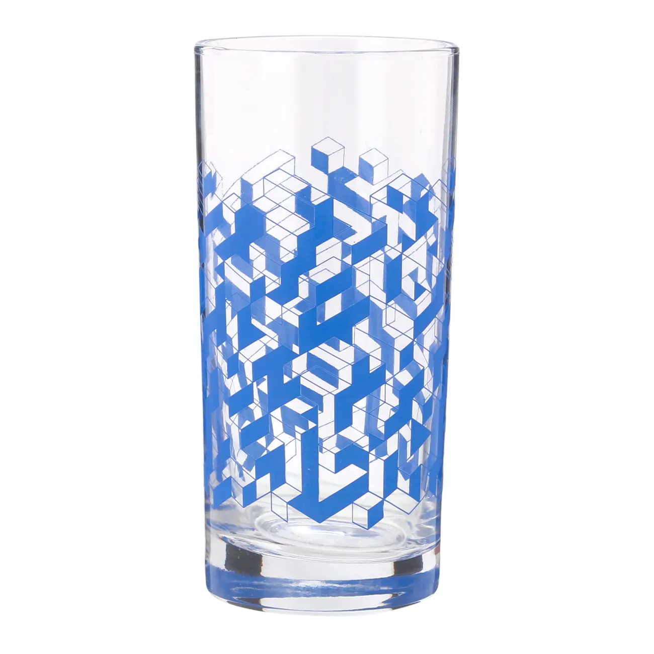 COPO LONG DRINK 330 ML MAZE - INCOLOR/COBALTO - Foto 1