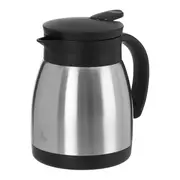 GARRAFA TÉRMICA 400 ML PRESS & DRINK - INOX/PRETO - Foto 2